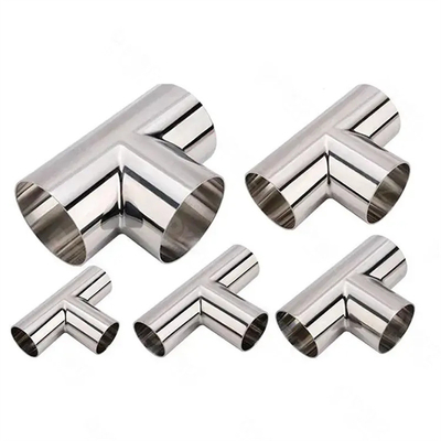 ANSI/ASME aço inoxidável aço carbono mas de solda Tee Dimensões e materiais personalizáveis grau industrial