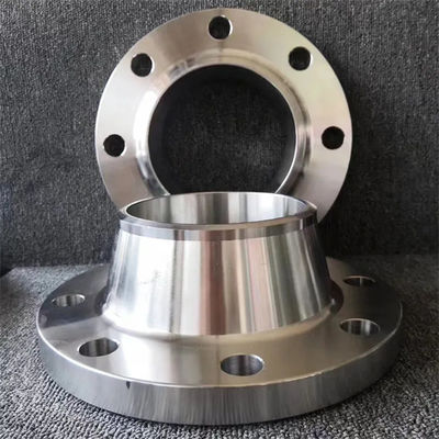 Flange de aço de liga de níquel de grande diâmetro Incoloy 800 300lbs ASME B16.5 FF Flange de pescoço de solda