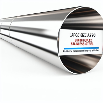 Aço inoxidável super duplex de grande porte A790 resistente à corrosão e erosão para aplicações pesadas