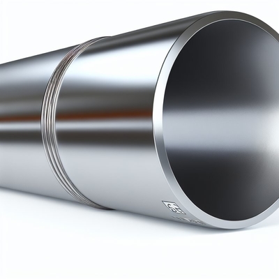 Tubo de aço inoxidável super duplex para aplicações de petróleo e gás de grande diâmetro em ambientes de alta pressão