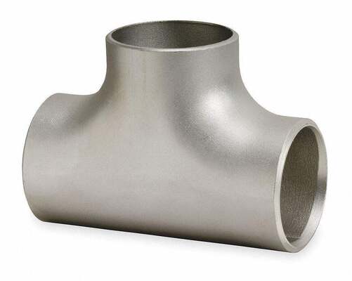 ASTM A312 304 de aço inoxidável sem costura igual Tee, Butt Solded Pipe Fitting para tubulação industrial