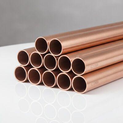 Tubo de Cobre Níquel C71500/C70600 com Acabamento Polido e Dimensões Personalizadas para Aplicações Industriais