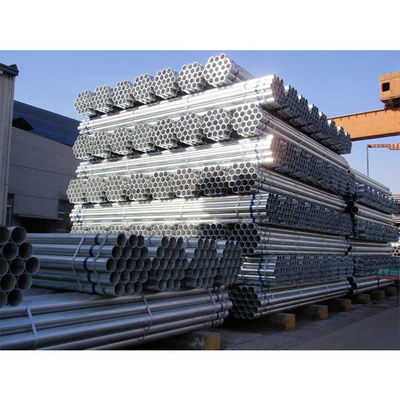 Tubos galvanizados a quente de espessura 10,97 mm Tubos de aço galvanizados adequados para projetos de construção e industriais