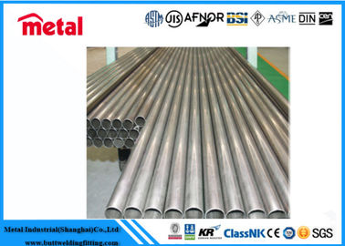 Tubo de liga de titânio Gr7 liso ASTM B338 Soldagem sem costura comprimento personalizado com superfície anodizada