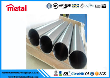 Tubo de liga de titânio Gr7 liso ASTM B338 Soldagem sem costura comprimento personalizado com superfície anodizada