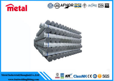 tubos galvanizados de zinco a quente ASTM A53 EN10219 EN10240 BS1139 JIS G3444