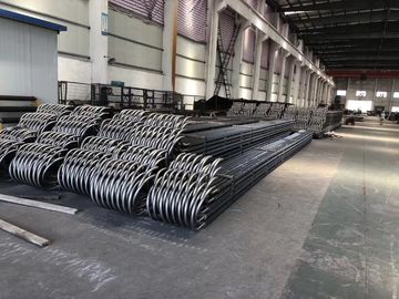 Tubos galvanizados U-Fin redondos SCH40 nu e oleados 1 mm - 5 mm