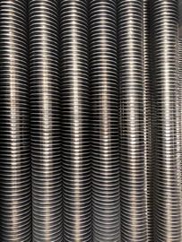 Tubos galvanizados U-Fin redondos SCH40 nu e oleados 1 mm - 5 mm