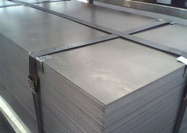 Placa de aço preto polida 2B Superfície laminada a frio para folhas de metal de bobina de aço carbono