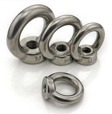 SS304 SS316 Marine Bow Lug Eye Nuts encantam a solda M6 Ring Nut