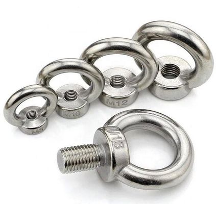 Din582 7/8" porca de levantamento de equipamento do olho de Marine Bow SS316
