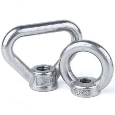 Din582 7/8" porca de levantamento de equipamento do olho de Marine Bow SS316