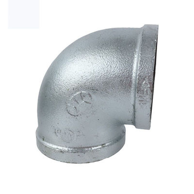 O cotovelo 90Degree da classe 150 galvanizou os encaixes de tubulação do ferro maleável