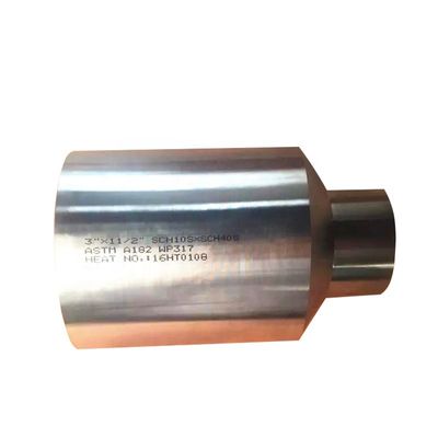 A182 de aço inoxidável sem emenda WP317 SCH10SxSCH40S PBE estampam o bocal