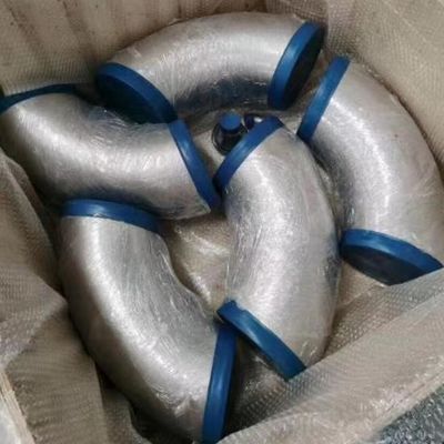 O cotovelo 90D ASTM A234 WP1 1/2 ' para a água industrial do petróleo e gás da água trabalha a indústria de construção naval