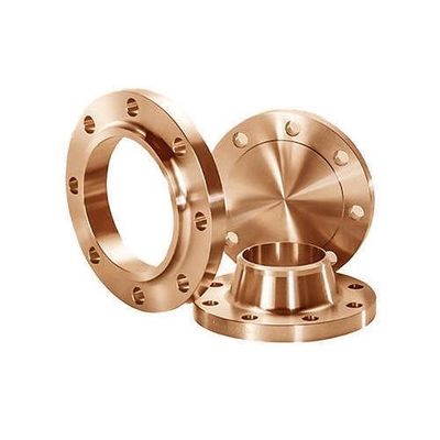 ASTM B16.5 CUNI 90/10 flange da tubulação de aço do pescoço do RF da CLASSE do pescoço da solda C70600 600