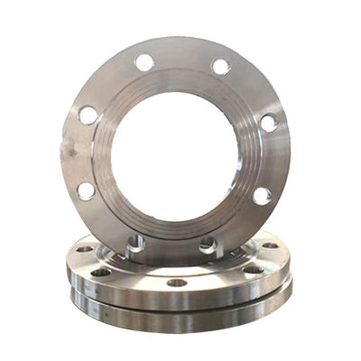 Flange soldada lisa forjada da flange Q235B Gb do aço de liga do aço carbono