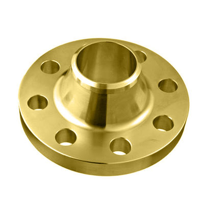 ASTM B16.5 CUNI 90/10 flange da tubulação de aço do pescoço do RF da CLASSE do pescoço da solda C70600 600