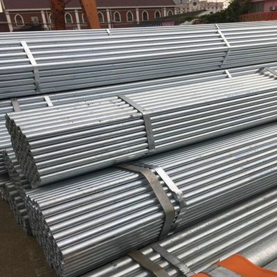 tubos galvanizados de zinco a quente ASTM A53 EN10219 EN10240 BS1139 JIS G3444