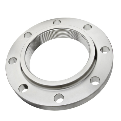 Flange de solda lisa padrão nacional do aço carbono de aço inoxidável com as cortinas da liga do forjamento da soldadura de extremidade do pescoço