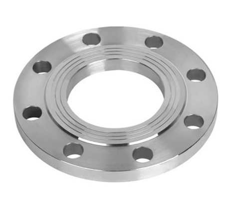 Folha de solda lisa soldada da flange da flange 304 de aço inoxidável que forja a flange não padronizada feita sob encomenda PN10 da placa da flange do Gb