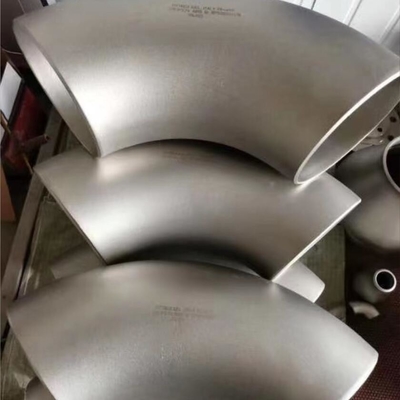 Cotovelo ASTM A860 WPHY56 6" STD DN150 ANSI B16.9 de 90 encaixes de tubulação do cotovelo do grau