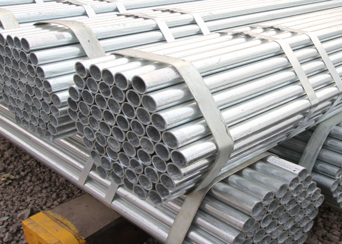 Hot Dip 2 Inch Schedule 80 Pipe , Hot Rolled Round Galvanized Iron Tube