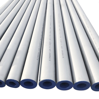 Polegada redonda de aço inoxidável sem emenda ASTM ASME B36.19M A312 da tubulação 8 da soldadura de extremidade