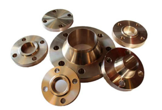 Cu-Ni de SB151 SB152 90/10 flange da tubulação de aço do pescoço do pescoço da solda do níquel do cobre 150LBS RF