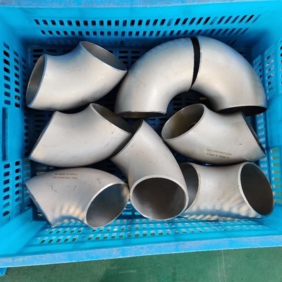 O aço da liga do níquel conduz a curvatura longa XS ASME B16.9 do raio do cotovelo de Hastelloy C276 BW do encaixe