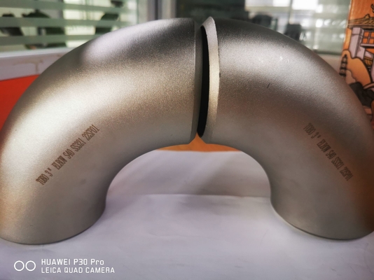 Carpinteiro 20Cb-3 ASME B16.9 do cotovelo de soldadura de extremidade 90° da tubulação da liga de níquel