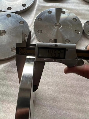 Flange cega RF Hastelloy C22 de aço de liga do níquel de ASME B16.5   12