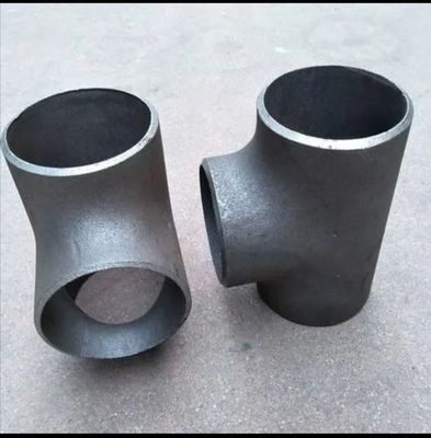T igual de aço inoxidável frente e verso UNS S31254 ASME B16.9 de BW dos encaixes de tubulação de aço da liga