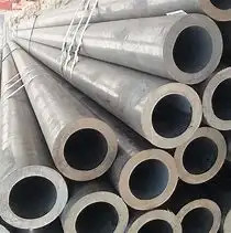 Carbono preto Erw em volta da tubulação de aço sem emenda para a linha tubulação
