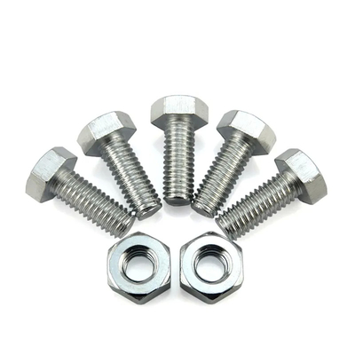 M12 M16 A2-70 A4-70 A4-80 SS304 SS 316 encantam os parafusos e as porcas S32750 32760