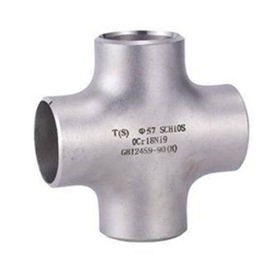 T de aço inoxidável frente e verso super UNS S32750 ASME B16.9 SCH10 da cruz de BW dos encaixes de tubulação