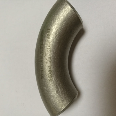 Encaixes de tubulação de aço inoxidável frente e verso da soldadura de extremidade do cotovelo 90D/180D A182 SÊNIOR SCH10S de Gr.F51 1/2”