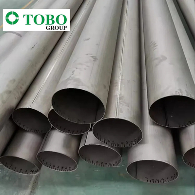 Tubo de liga de titânio Gr7 liso sem costura Certificado ASTM por resistência e durabilidade superiores