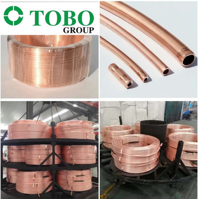 Tubo de liga de cobre-níquel flexível concebido para ambientes de alta temperatura na construção naval e sistemas industriais