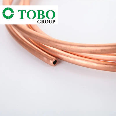 Tubo de cobre-níquel que oferece uma resistência à corrosão excepcional e uma longa vida útil em trocadores de calor e condensadores de tubulações de água do mar
