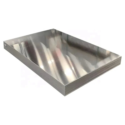 Placa de aço inoxidável laminada a alta temperatura laminada AISI 201 chapa de aço polonesa de 304 espelhos