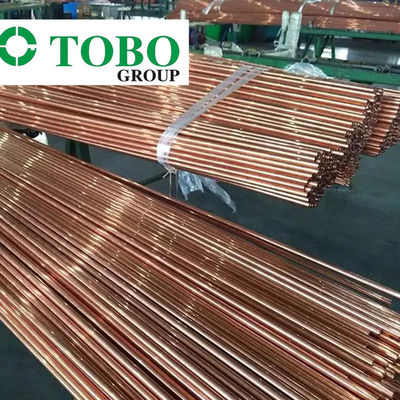 Tubo de Cobre Níquel com ampla gama de tamanhos e espessuras, adequado para sistemas de refrigeração de construção naval e aplicações de tubulação de água do mar