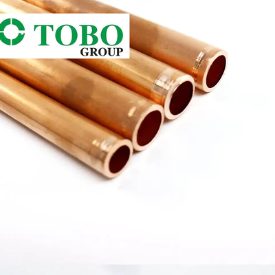 tubulação de cobre sem emenda da liga de níquel de cobre do tubo C70600/Cn102 Cuni90/10 do níquel de 20mm