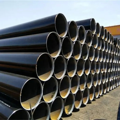 ASTM A53 revestiu a tubulação de aço carbono API 5L 3PE revestiu o aço soldado em volta da tubulação de SSAW