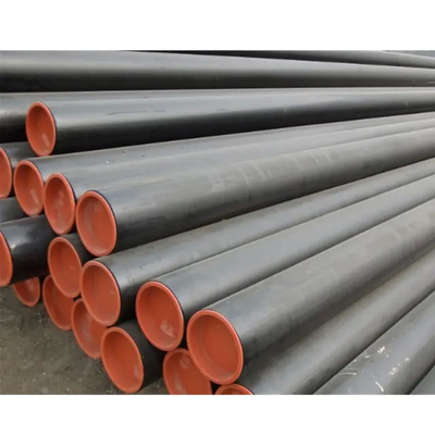 O aço carbono estirado a frio revestido sem emenda da tubulação de aço de ASTM A106 revestiu 6M Round Pipes