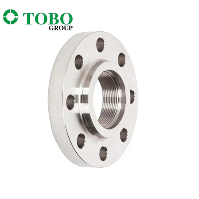 Flange de placa rosqueada SS de ASTM A182 GR F55 ASME/ANSI/ASA B16.5
