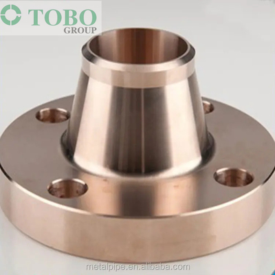 As flanges de cobre C71500 de Cuni do níquel (70/30) de A105 aumentaram a flange do pescoço da solda da cara