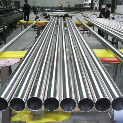 Tubo de aço austenítico galvanizado sem costura SCH10 a SCH160