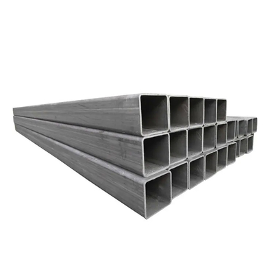 Tubulação sem emenda do quadrado do aço carbono da tubulação de aço a baixa galvanizou o tubo de aço retangular de 25*50mm