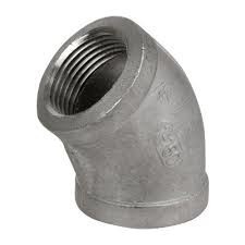 ASME B16.11 Material personalizável de cotovelo roscado, por exemplo, aço inoxidável NPS1/2